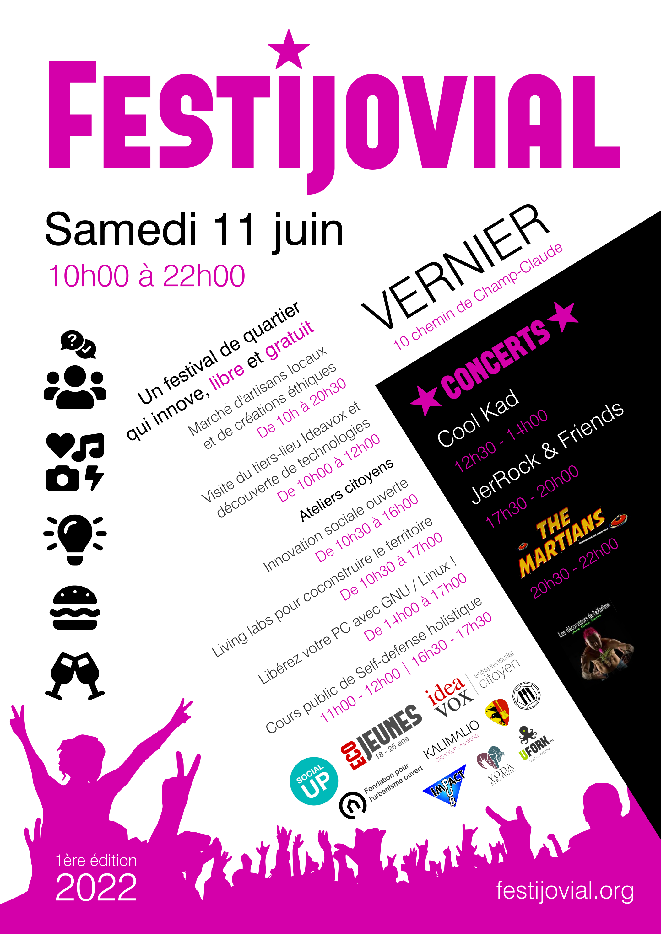 Affiche Festijovial 1ère édition