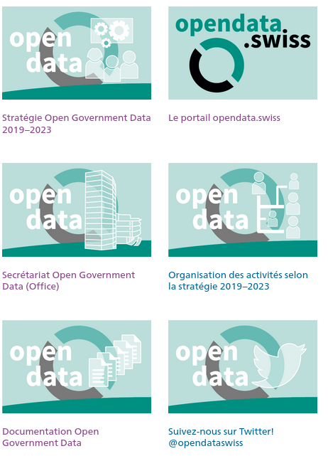 Open Government Data page d'accueil